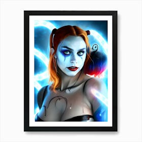 Pretty Punk Girl 6 Art Print