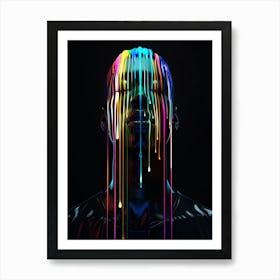 Dripping Paint 5 Art Print