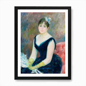 Madame Léon Clapisson (1883), Pierre Auguste Renoir Art Print