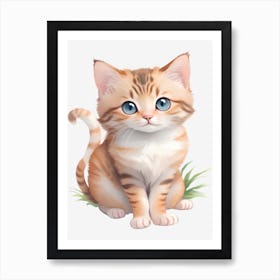 Cute Kitten 1 Art Print