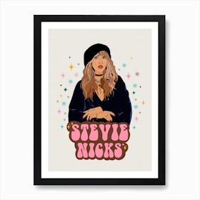 Stevie Nicks Fleetwood Mac Art Print