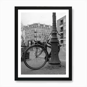 Amsterdam Street Scene Art Print