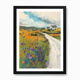 Ireland Countryside Contemporary 10 Art Print