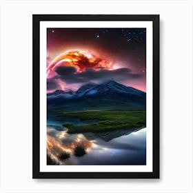 Galaxy In The Sky 9 Art Print