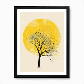 Tree In The Sun 1 Art Print