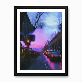 Purples Art Print