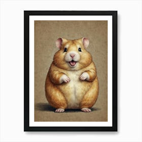 Hamster 6 Art Print