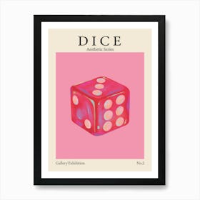 Dice Art Print