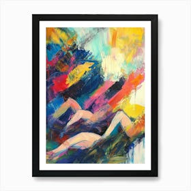 Nude Painting Art Print