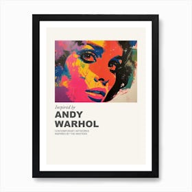 Museum Poster Inspired By Andy Warhol 1 Art Print