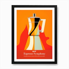 Espresso Symphony Art Print