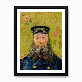 Portrait Of Joseph Roulin, Vincent Van Gogh Art Print