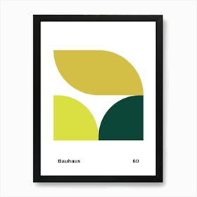 Geometric Bauhaus Poster 60 Poster