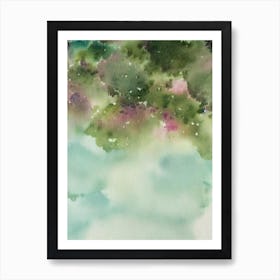 Acanthastrea Storybook Watercolour Art Print