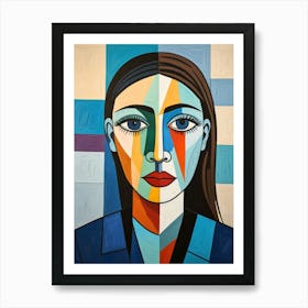 Portrait Of A Woman 22 Art Print