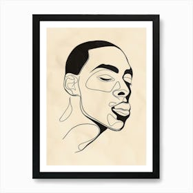 Portrait Of A Man 58 Art Print