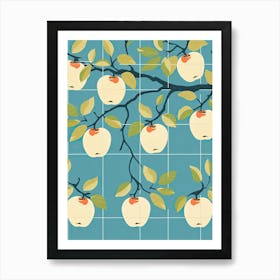 Apples Illustration 2 Art Print