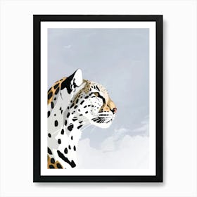 Leopard In The Sky Art Print