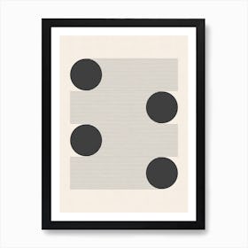 Dots And Lines Art Print