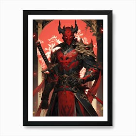 Demon Lord Art Print