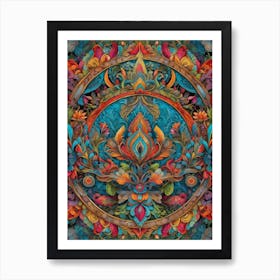 Mandala 10 Art Print