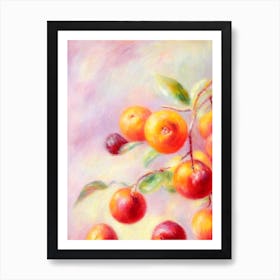 Fruit Tree Pink Fruit Art Print