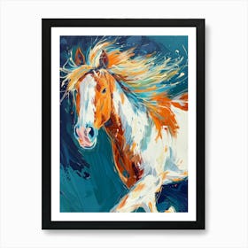 Horse Running 9 Art Print