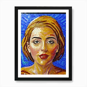 Portrait Of A Woman 11 Art Print