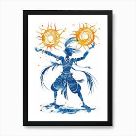 Sun God Art Print