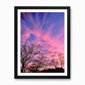 Sunset Sky Art Print