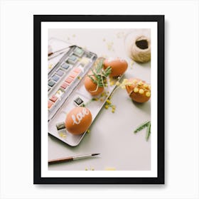 Easter Eggs 121 Art Print