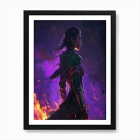 Lord Of The Rings 4 Art Print