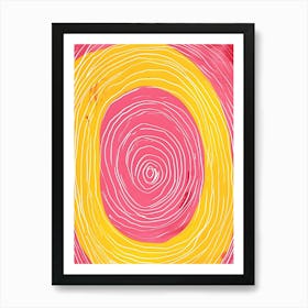 Colorful Abstract Painting 19 Art Print