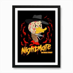 Nightmare On Duck Street Art Print