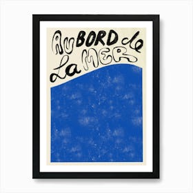 Au Bord De La Mer Poster