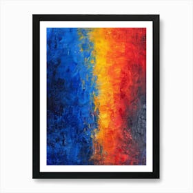 Abstract Painting 1444 Art Print