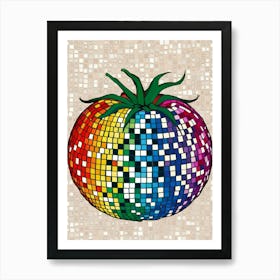 Rainbow Tomato Art Print