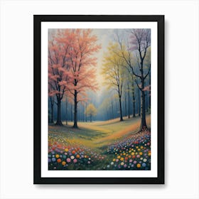 Forest Of Flowers Art Print