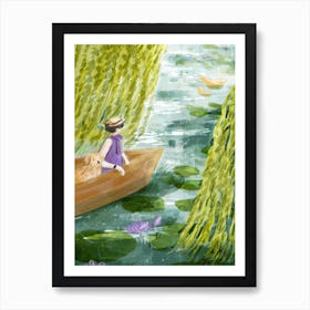 A Boat Ride Art Print
