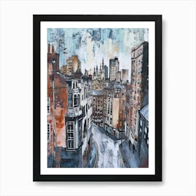 Kitsch Leeds Illustration 2 Art Print