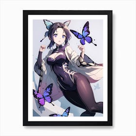 Demon Slayer Shinobu Kocho (52) Art Print