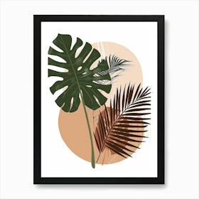 Tropical Leaves 152 Poster