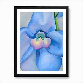 Georgia O'Keeffe - The Blue Flower Art Print