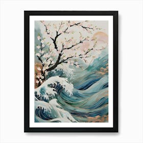 Cherry Blossom Tree 10 Art Print