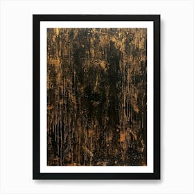 'Black And Gold' 10 Art Print