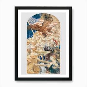 Study For The Coming Of The Americans, John Singer Sargent Art Print