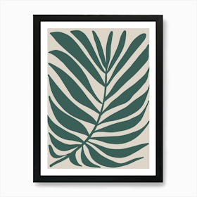 Palm Leaf 9 Art Print