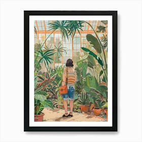 In The Garden Kew Gardens England 3 Art Print