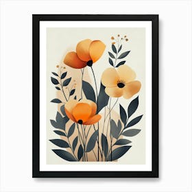 Poppies Canvas Print 7 Art Print