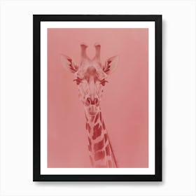 Giraffe 116 Art Print